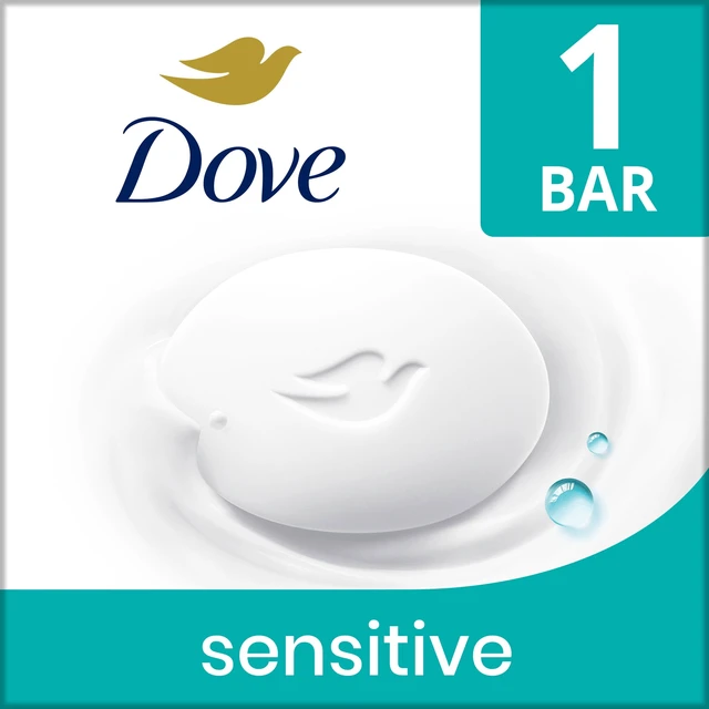 Alt view image 3 of 5 - Dove Beauty Bar Soap for Sensitive Skin, Fragrance Free, Hypoallergenic, 2.6oz