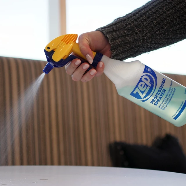 Alt view image 2 of 5 - Zep Adjustable Nozzle Spray Bottle, Clear, 32fl oz