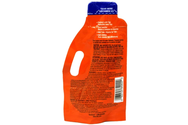 Alt view image 6 of 6 - Tide Ultra Concentrated Laundry Detergent and Washing Soap Travel Size, 2 Pack, 1.31 fl oz