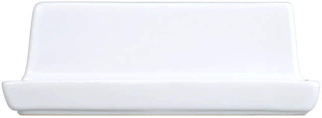 Main image of Mainstays Stoneware Butter Dish with Lid, White