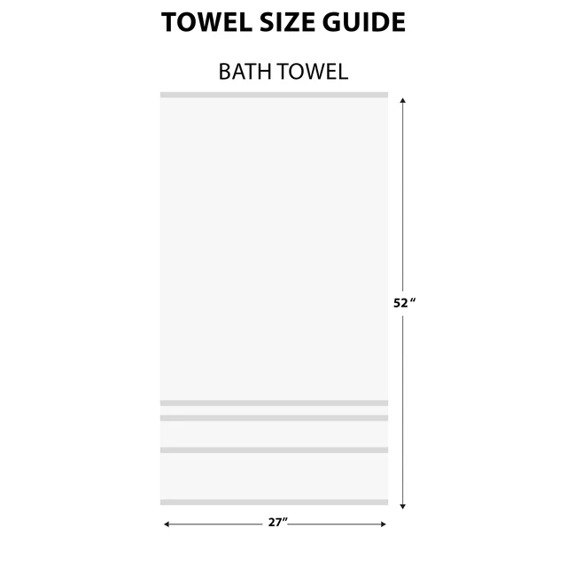Alt view image 2 of 6 - Mainstays Basic Striped Bath Towel, Aqua