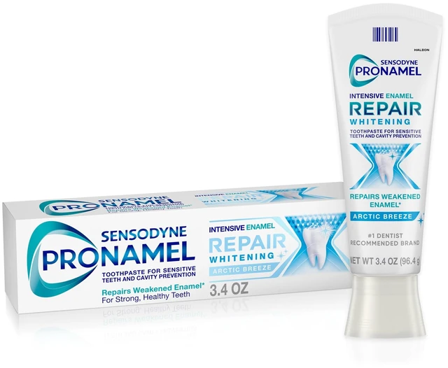 Main image of Sensodyne Pronamel Intensive Enamel Repair Toothpaste, 3.4 Oz, for Sensitive Teeth and Cavity Protection, for Adults