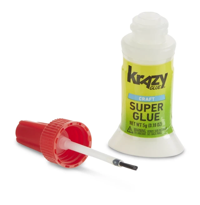 Alt view image 3 of 6 - Krazy Glue Craft Super Glue, Brush Tip, 5g, 1 Count