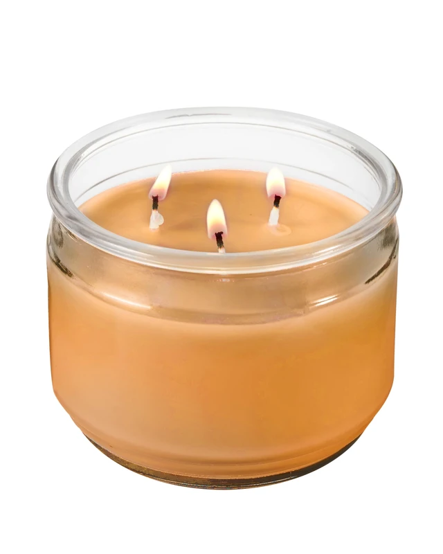 Alt view image 4 of 5 - Mainstays Mulled Cider 3-Wick Scented Glass Jar Candle, 11.5oz