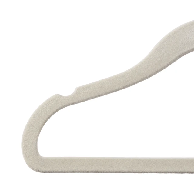 Alt view image 6 of 6 - Parent's Choice Infant & Toddler Velvet Hangers, 10 Count