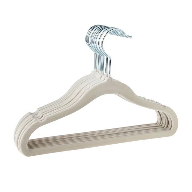 Alt view image 5 of 6 - Parent's Choice Infant & Toddler Velvet Hangers, 10 Count