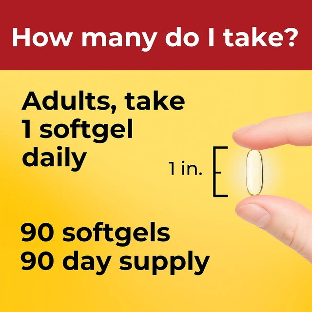 Alt view image 6 of 6 - Nature Made Flaxseed Oil 1400 mg Softgels, 90 Ct