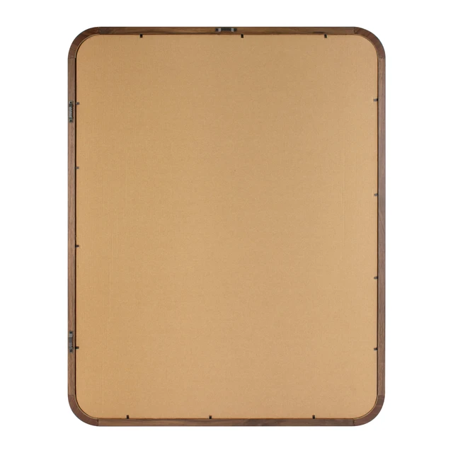 Alt view image 4 of 6 - Mainstays Rounded Corner Poster Frame, 22 x 28, Fits 18 x 24 with Mat, Walnut Woodgrain