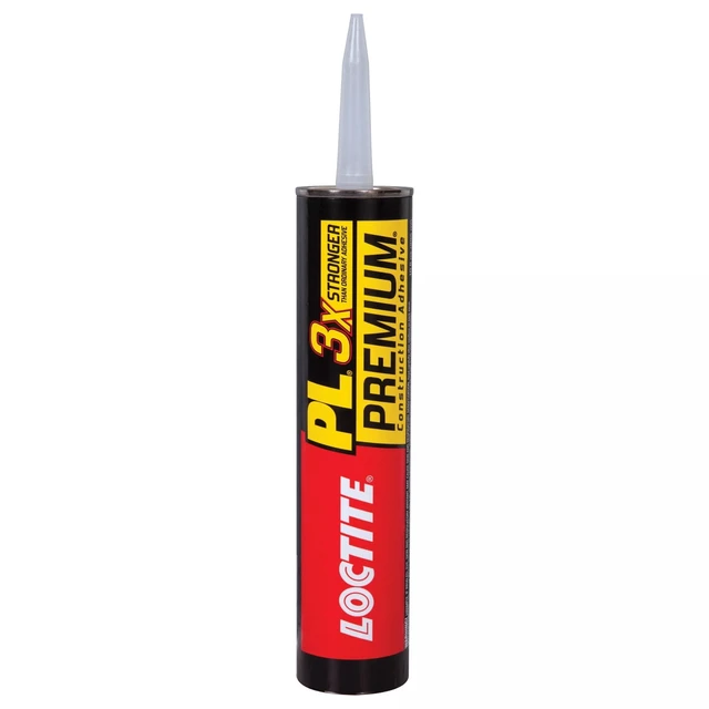 Alt view image 3 of 6 - Loctite PL Premium 3X Polyurethane Construction Adhesive, 10 fl oz, Tan, 1-Pack Cartridge