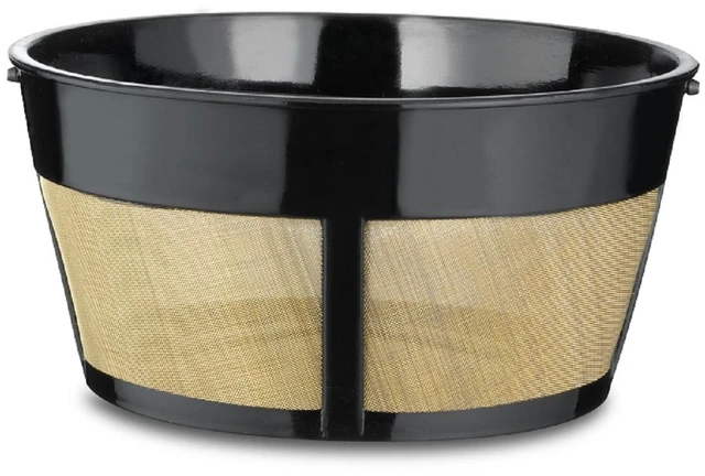 Main image of Caf Brew Permanent Stainless Steel Reusable 8-12 Cup Basket Coffee Filter