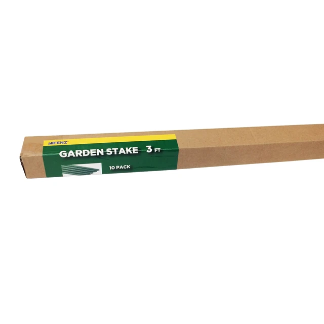 Alt view image 3 of 3 - Allfenz 36" Plant Support Plastic and Steel Garden Stakes (10 Pack)