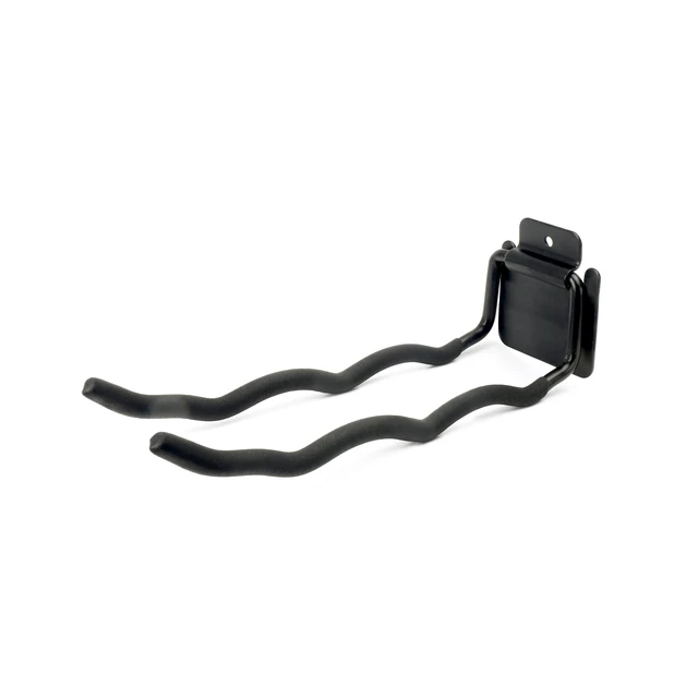 Alt view image 2 of 2 - Hyper Tough 12-Inch Flip-up Wall Mount Tool Hanger