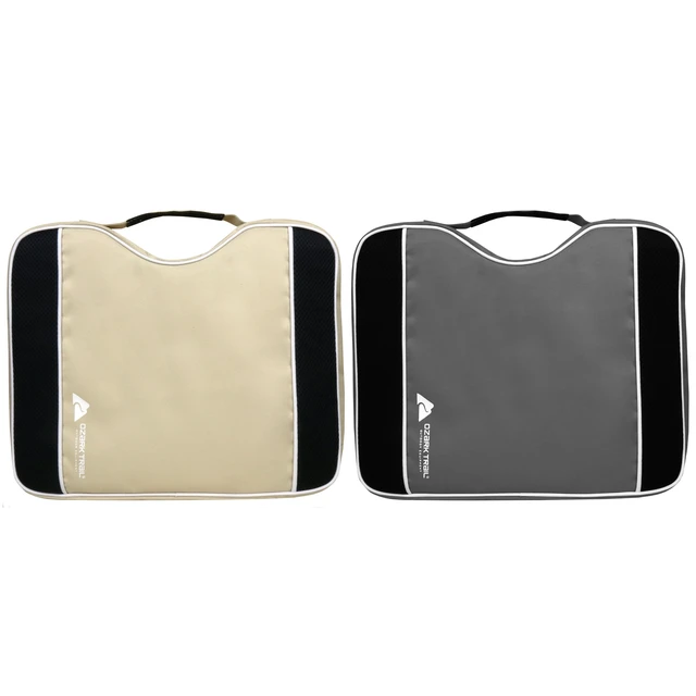 Alt view image 5 of 7 - Ozark Trail Stadium Seat Cushion with Non-Skid Bottom, Tan