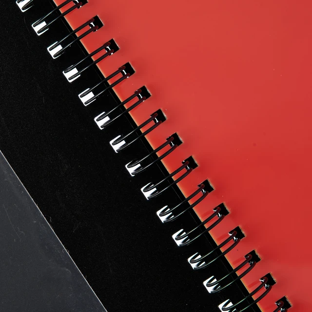 Alt view image 2 of 6 - Pen+Gear 12 Pocket Spiral Poly File Organizer, Black