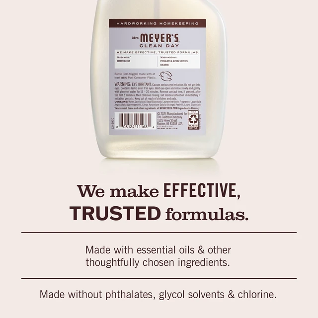 Alt view image 7 of 7 - Mrs. Meyer's Clean Day Tub and Tile Cleaner, Lavender, 33 Fl Oz