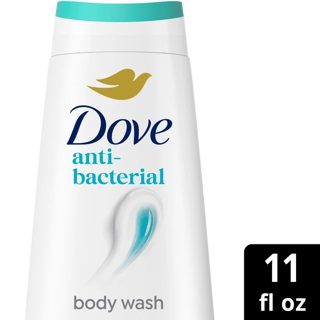 Alt view image 3 of 6 - Dove Antibacterial Body Wash with Pump for All Skin Types Protects From Dryness, 11floz