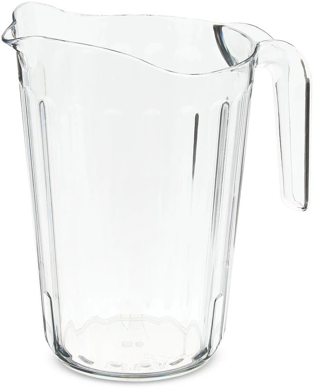 Main image of Way to Celebrate Clear Plastic Stackable Pitcher, 60fl oz, 8.3in x 7.32in x 5.62in