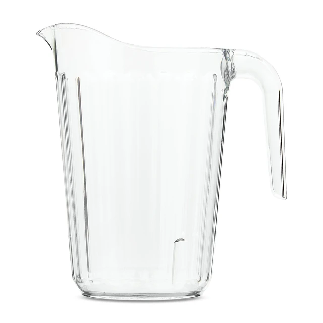 Alt view image 2 of 6 - Way to Celebrate Clear Plastic Stackable Pitcher, 60fl oz, 8.3in x 7.32in x 5.62in