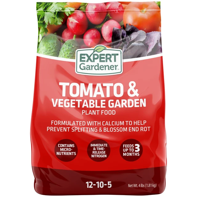 Main image of Expert Gardener Tomato & Vegetable Plant Food, 12-10-5, 4lb