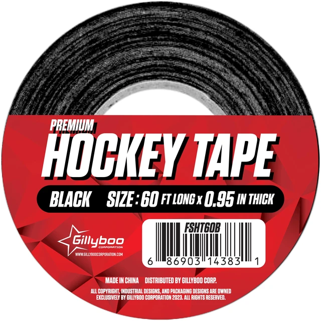 Alt view image 3 of 5 - Future Stars 0.95" x 60' Black Hockey Grip Tape (2-Pack)