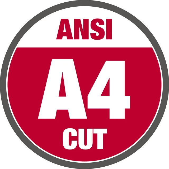 Alt view image 2 of 6 - Hyper Tough ANSI A4 HPPE PU-Coated Work Gloves, Full Finger, Men's Medium