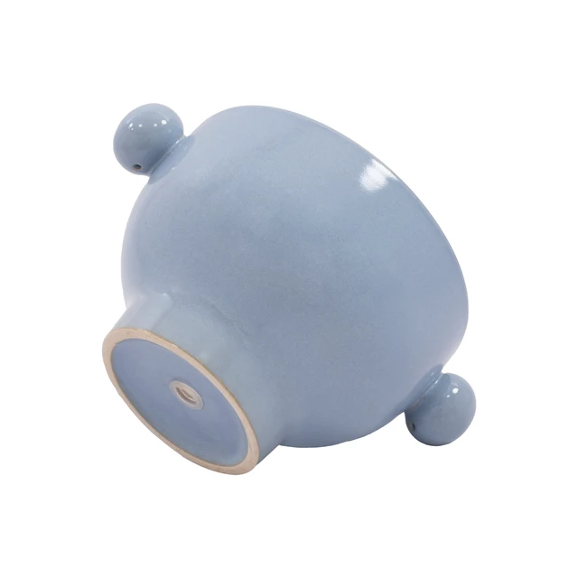 Alt view image 4 of 6 - Beautiful by Drew Barrymore 7in Cornflower Handled Ceramic Planter