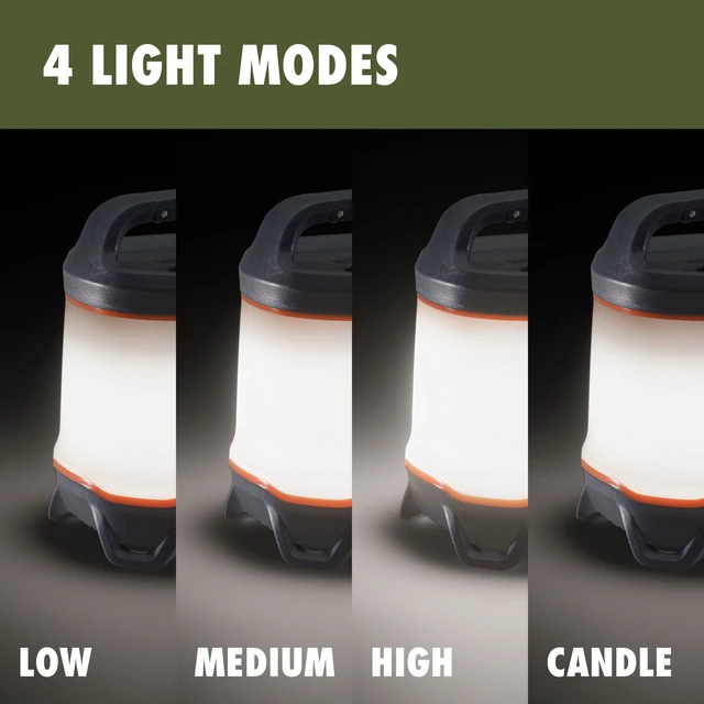 Alt view image 2 of 6 - Ozark Trail 500-Lumen LED Mini Camping Lantern with Carabiner Handle