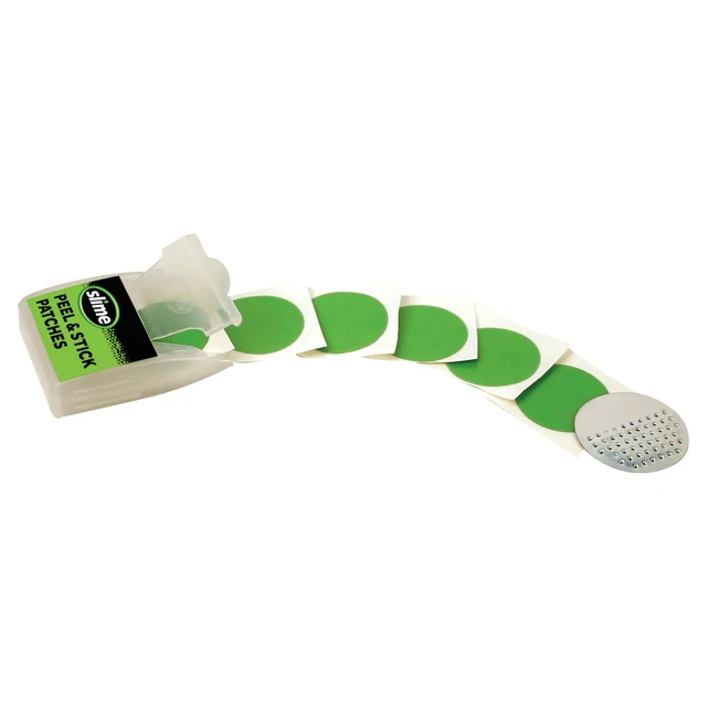Alt view image 6 of 6 - Slime Peel & Stick Bicycle Tube Patches (2-Pack, 6-Piece) - 20272