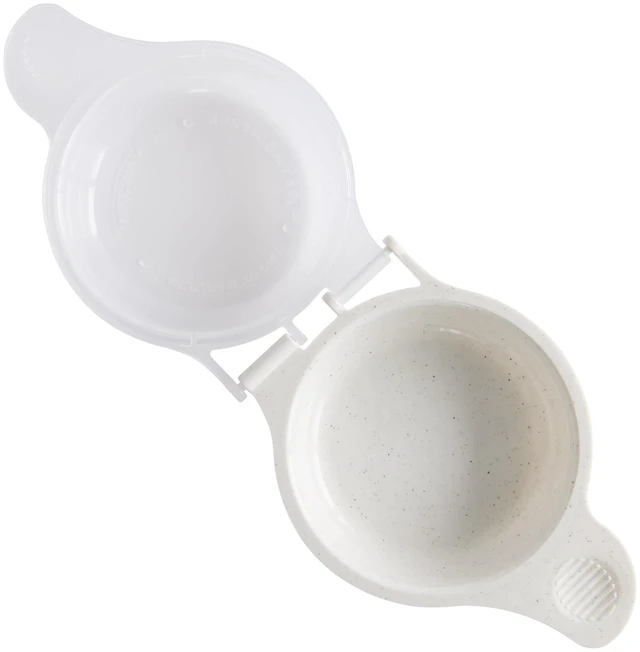 Alt view image 3 of 6 - Nordic Ware Microwave Eggs 'N Muffin Pan, White, 4.1" x 4.1"