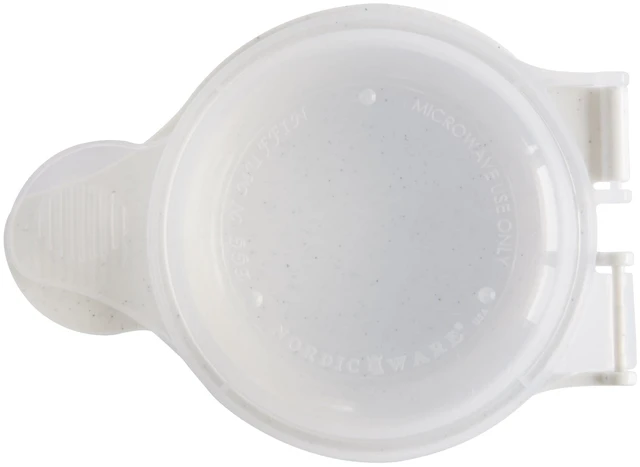 Alt view image 2 of 6 - Nordic Ware Microwave Eggs 'N Muffin Pan, White, 4.1" x 4.1"