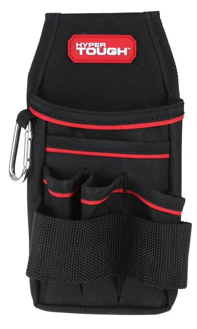 Main image of Hyper Tough Tool Pouch Organizer, 600D Polyester, Black