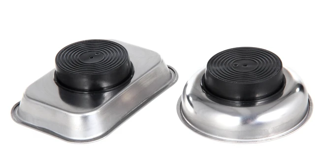 Alt view image 3 of 6 - Hyper Tough Magnetic Tray Set, 2-Piece, 2.55in x 3.66in x 0.54in, 0.44lb