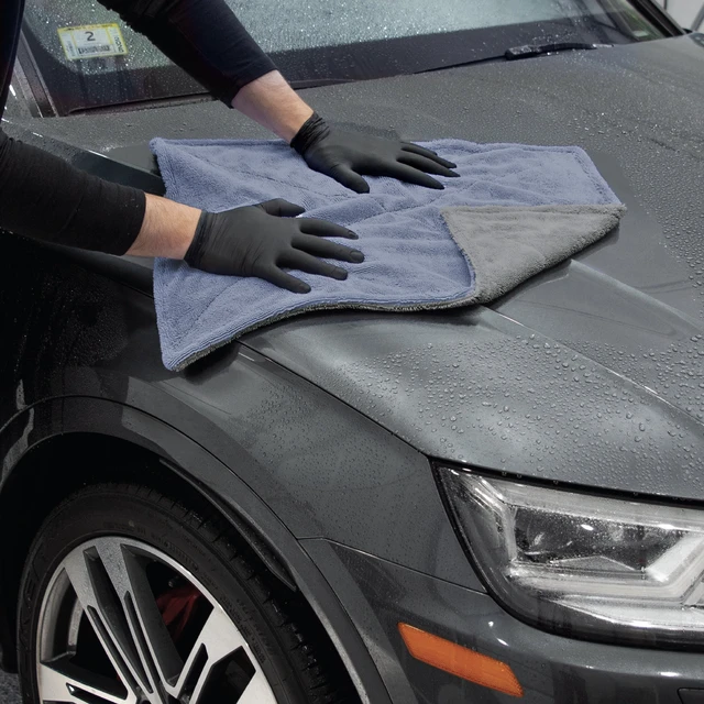 Alt view image 5 of 6 - Platinum Series Pro Spec Car Wash, Dry, and Detail Towel 3 Pack with Storage Bag