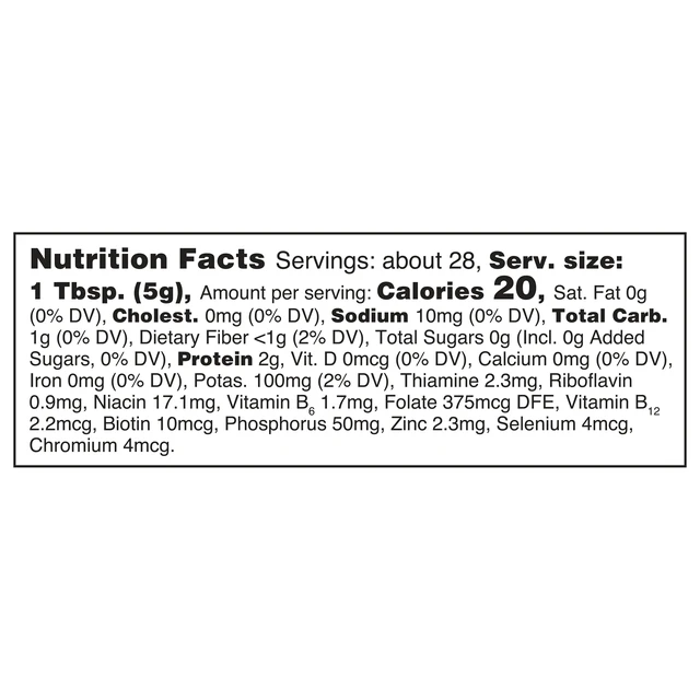 Alt view image 6 of 6 - Great Value Nutritional Yeast Flakes, 5oz