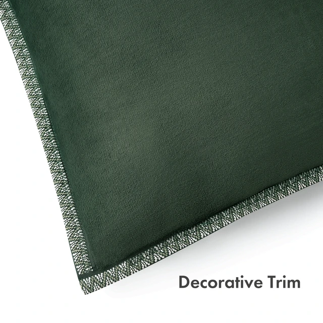 Alt view image 3 of 5 - Pawz 20"x20" Plush Fleece Decorative Pillow Pine Green