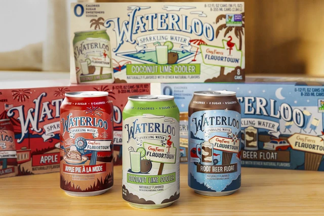 Alt view image 3 of 6 - Waterloo Sparkling Water Coconut Lime Cooler, 12 Fl Oz, 8 Pack Cans
