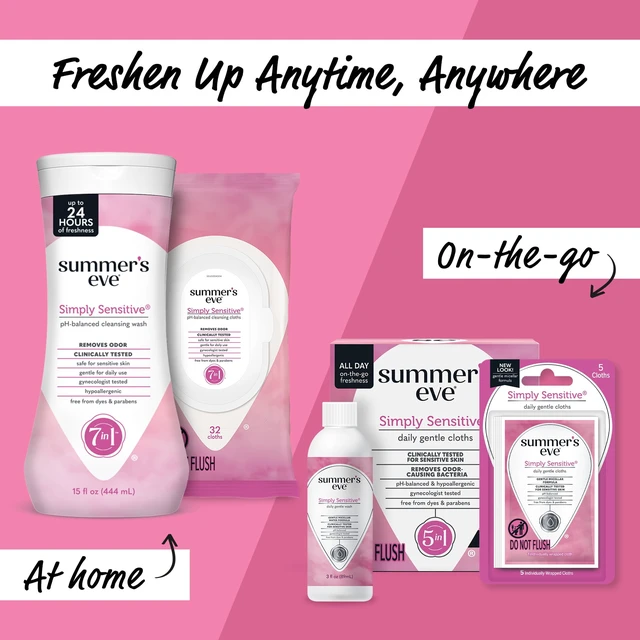 Alt view image 4 of 6 - Summer's Eve Simply Sensitive All-Over Daily Feminine Wash, 15Oz