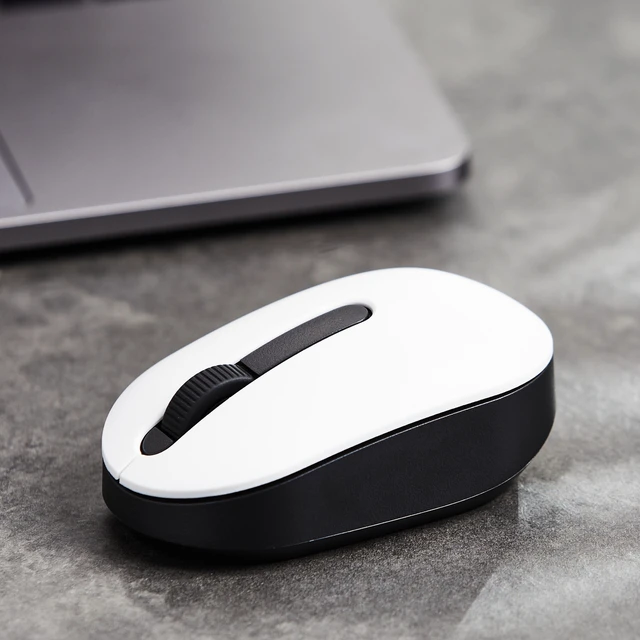 Alt view image 6 of 6 - Onn Wireless Travel Mouse, 3-Button Scroll Wheel, Wireless USB Receiver, White