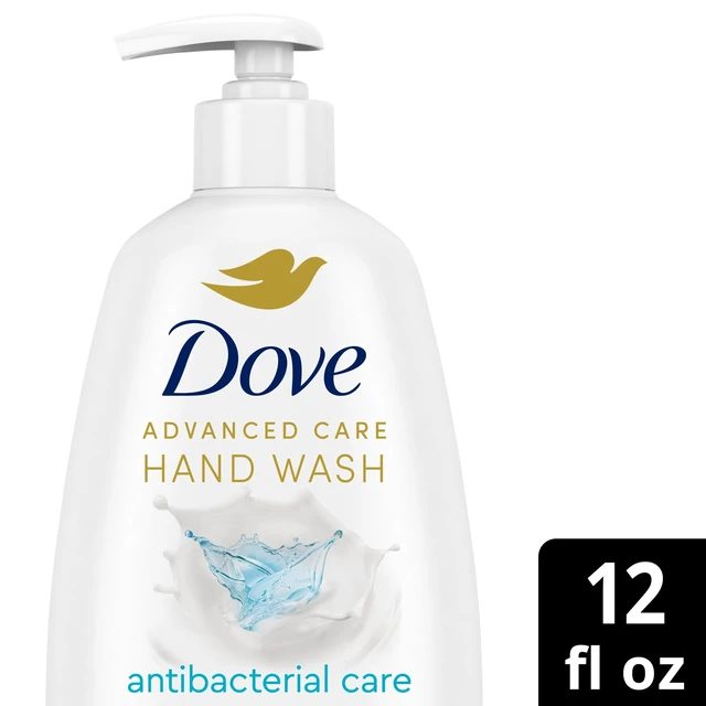 Alt view image 3 of 6 - Dove Advanced Care Antibacterial Hand Wash, Moisture Boost 5X Complex, 12 fl oz