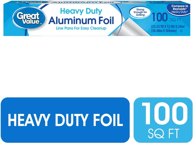 Main image of 100 sq ft Great Value Heavy Duty Aluminum Foil