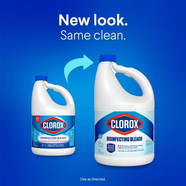 Alt view image 5 of 5 - Clorox Disinfecting Liquid Bleach Cleaner, Regular Scent, 121fl oz