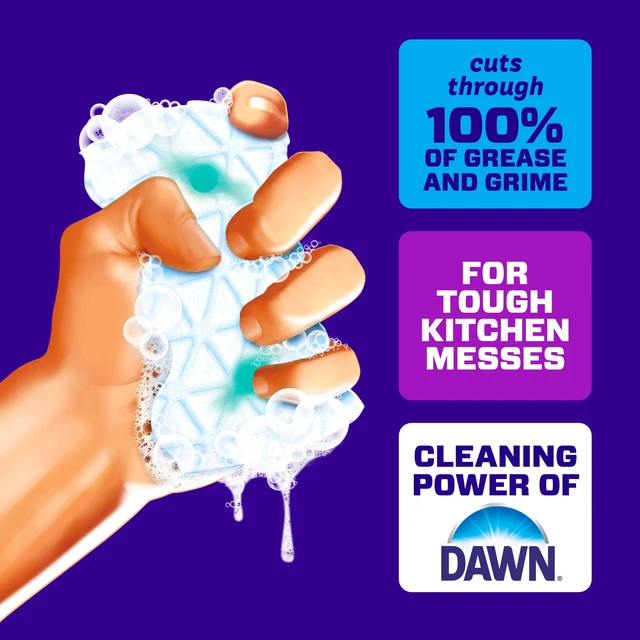 Alt view image 3 of 5 - Mr. Clean Magic Eraser Sponge Kitchen Grease Unstopables Fresh 3 Count