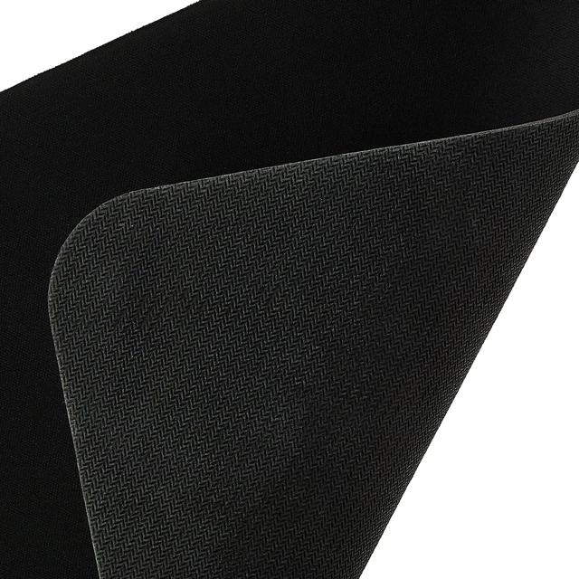 Alt view image 6 of 7 - Onn Mouse Pad, Square, Polyester Surface with Non-Slip Natural Rubber Backing, Black