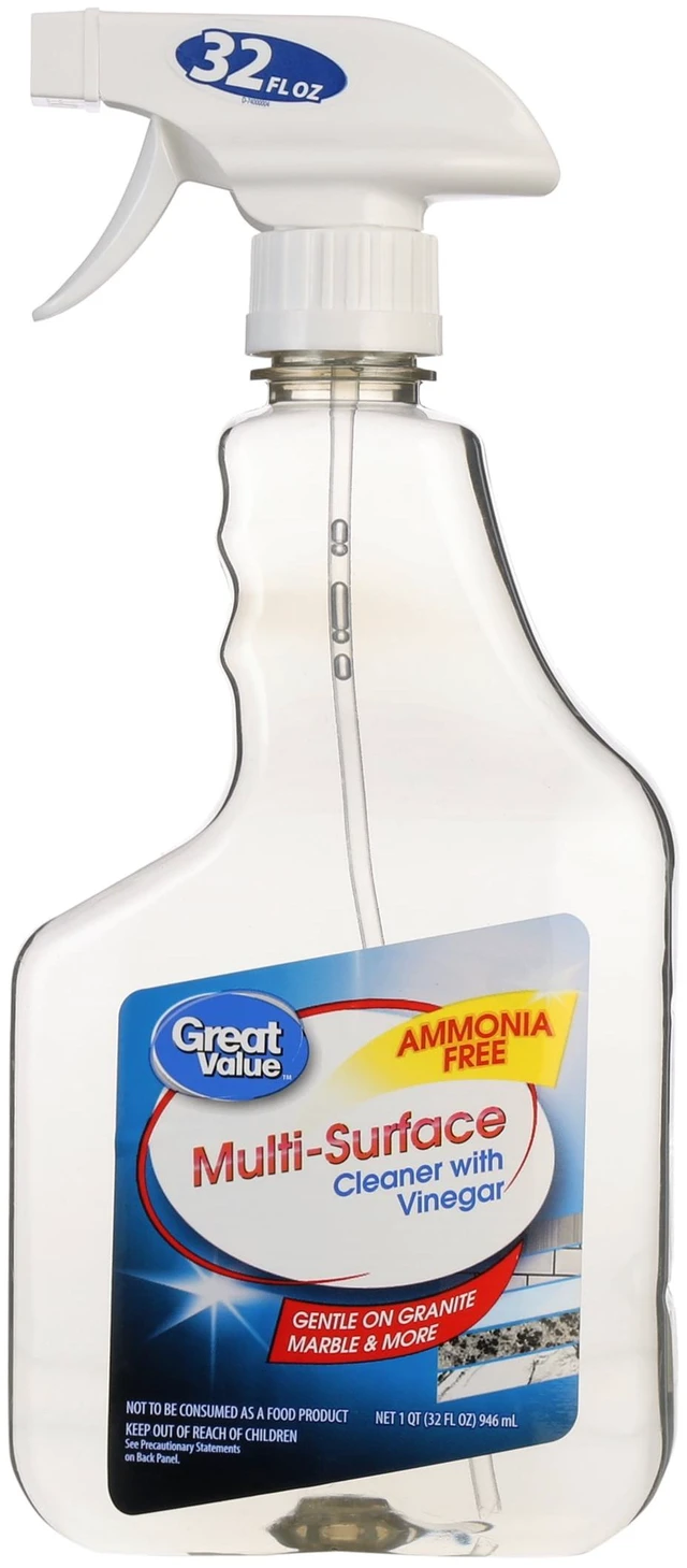 Main image of Great Value Multi-Surface Cleaner with Vinegar, Unscented, 32 fl oz