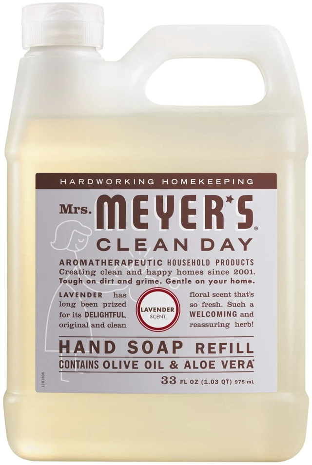 Main image of Mrs. Meyer's Clean Day Lavender Hand Soap Refill, 33Fl Oz