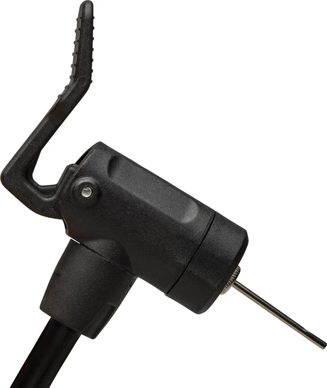 Alt view image 2 of 5 - Blackburn Bicycle Foot Pump, Presta and Schrader Valves, Black