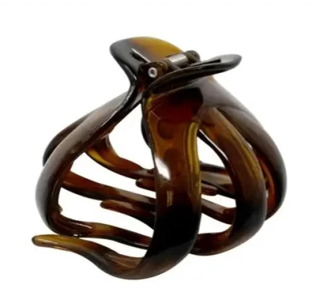 Alt view image 2 of 4 - Scunci Large Octo-Jaw Claw Clip, Tortoiseshell, 1 Count