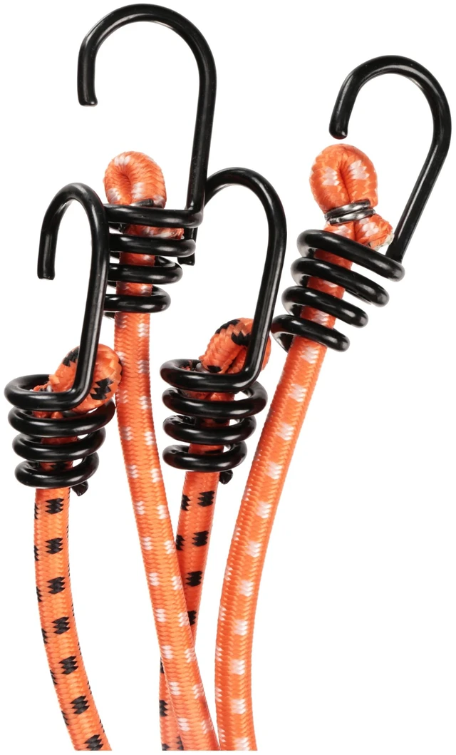 Alt view image 6 of 6 - Ozark Trail Rubber Bungee Cords 4 Count Box
