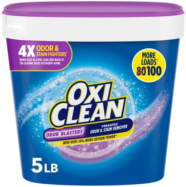 Main image of OxiClean Odor Blasters Versatile Odor and Laundry Stain Remover Powder, 5 lb