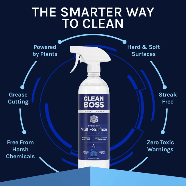 Alt view image 4 of 6 - CleanBoss Everyday Multi-Surface Cleaner, Soft Lavender, 24fl oz